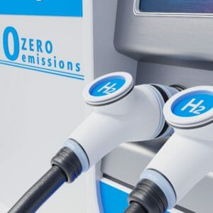 Hydrogen fuel car charging
