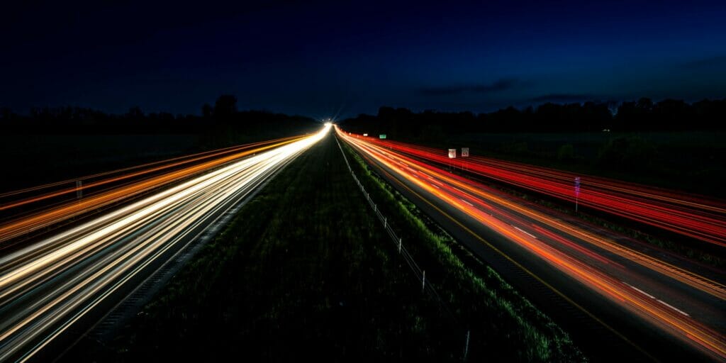 Highway at Night