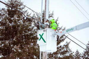 Under Indiana’s Next Level Connections Broadband Grant Program, Comcast is partnering with state and local governments to build 1,200 more files of fiber network. (Provided by Comcast)